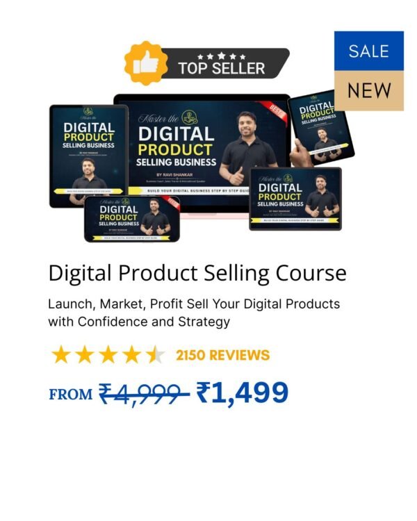 Digital Product Selling Course