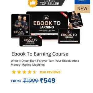 Ebook to Earning Course( Hidden Secret )