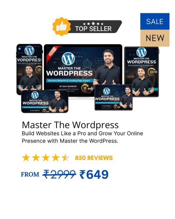 Master the Wordpress Course