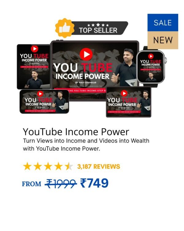 YouTube Income Power Course