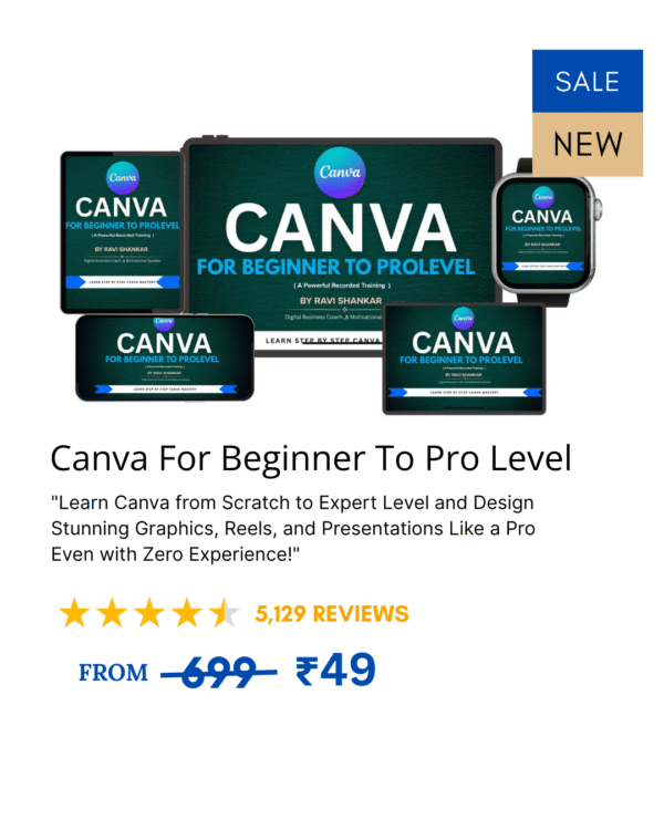 Canva For Beginner To Pro Level